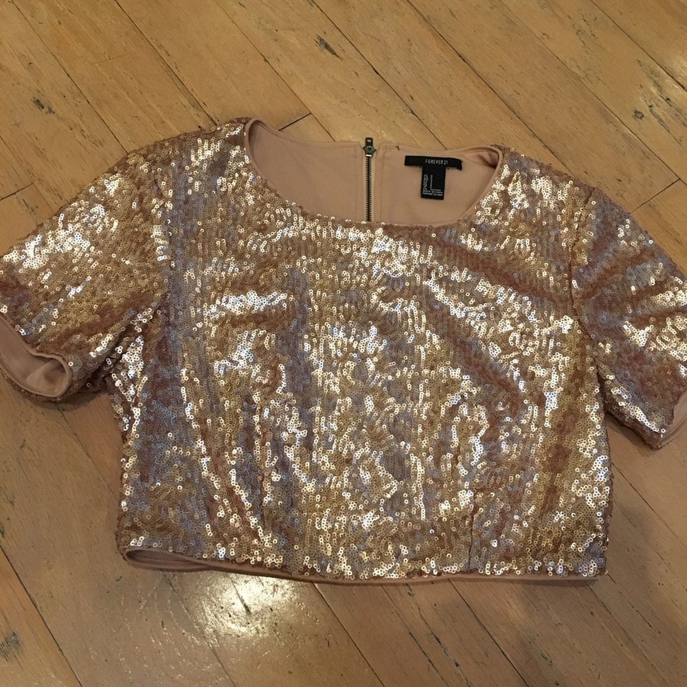 Forever 21 sequined top